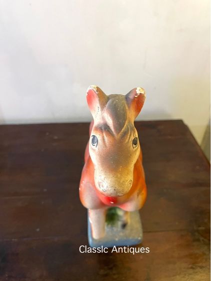 กระปุกออมสิน ม้าโบราณเก่าสะสม รูปที่ 5