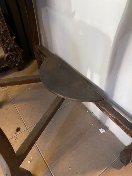 โต๊ะ ครึ่งวงกลม หินอ่อน  โบราณเก่าสะสม รูปที่ 9