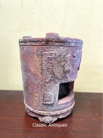 เตาดินเผาจีน โบราณเก่าสะสม รูปที่ 5