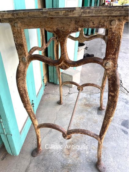 โต๊ะเหล็กหล่อ สะสม รูปที่ 6