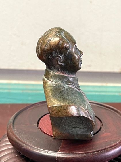 เหมาเจ๋อตุง ทองเหลือง จิ๋ว สะสม รูปที่ 4