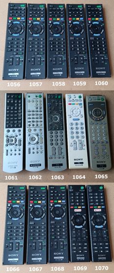 SONY REMOTE (980-1079) รีโมท โซนี่ เครื่องเสียง DVD VCD CD TAPE VDO LASER DISC BLU RAY แผ่นเสียง TV รูปที่ 6