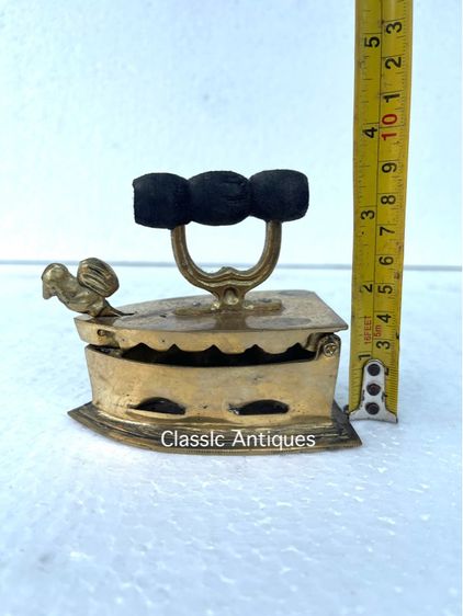 เตารีด หัวไก่จิ๋ว ทองเหลืองสะสม A14 รูปที่ 7