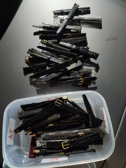 สายหนัง ขนาด 14 มิล เดิมๆ เก่าเก็บ ของใหม่ สวย คละลาย เส้นละ 100 พร้อมส่ง 