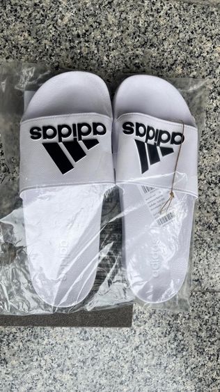 ขาว หนังสังเคราะห์ UK 12 | EU 47 1/3 | US 12.5 รองเท้าแตะ Adidas เบอร์12uk 30.5cm มือ1  ส่งฟรี หรือมารับเองที่Btsซอยลาดพร้าว 71 ค่ะ 