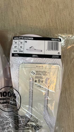 รองเท้าแตะ Adidas เบอร์12uk 30.5cm มือ1  ส่งฟรี หรือมารับเองที่Btsซอยลาดพร้าว 71 ค่ะ  รูปที่ 7