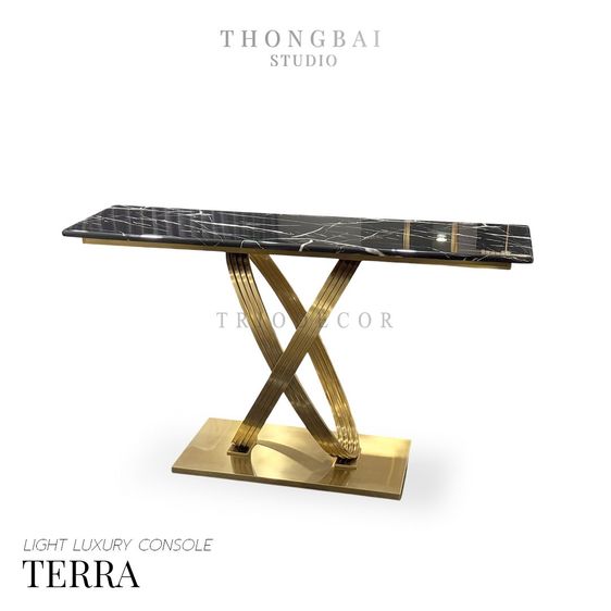อื่นๆ สแตนเลสสตีล อื่นๆ TERRA LUXURY CONSOLE โต๊ะคอนโซล โต๊ะอเนกประสงค์ รุ่น เทอร่า