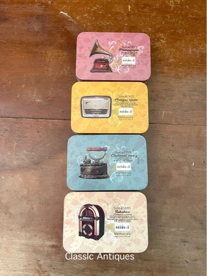 ตลับ ลูกอม คอริฟินซี สังกะสีเก่าสะสมA2 รูปที่ 4