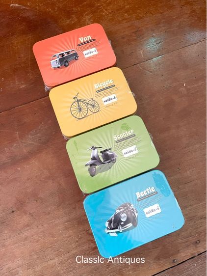 ตลับ ลูกอม คอริฟินซี สังกะสีเก่าสะสมA1 รูปที่ 4