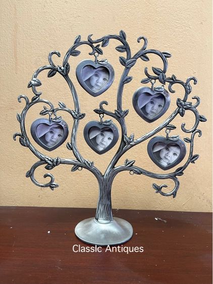 กรอบรูป  family tree ต้นไม้หัวใจ สะสม