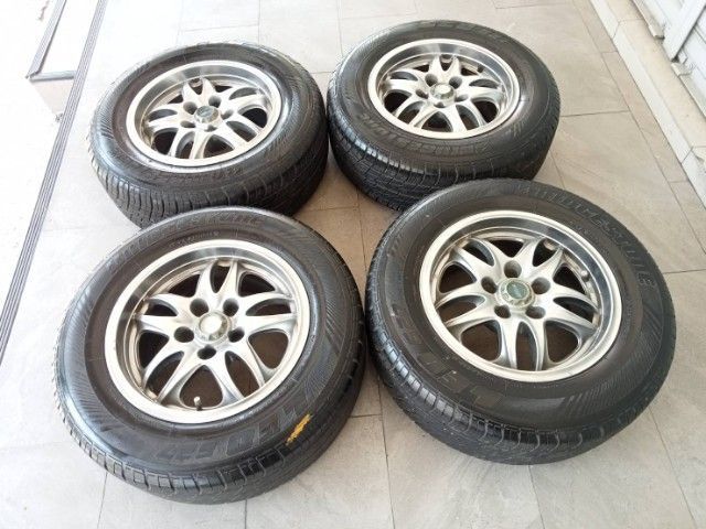 ล้อแม็ก​ 5 รู ขอบ 15 สำหรับรถ​โตโยต้า​วีโก้ 