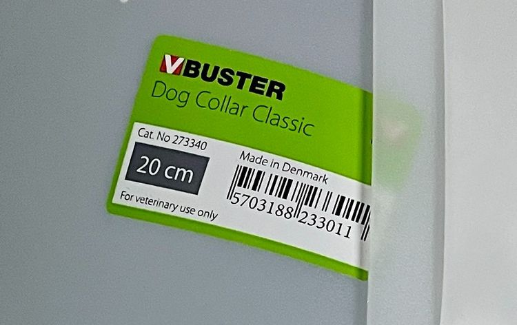 Collar คอลล่า ปลอกคอกันเลียสุนัข ขนาด 20 cm ของใหม่ รูปที่ 2