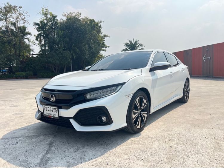 Honda Civic 2018 1.5 Turbo เบนซิน เกียร์อัตโนมัติ ขาว รูปที่ 3
