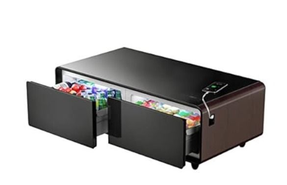 เหล็ก Primst Smart coffee table  ( โต๊ะข้างโซฟา Mini-bar table )