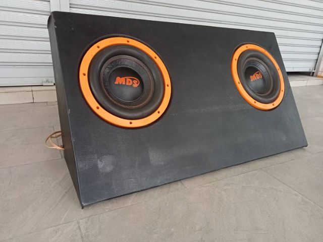 ตู้ลำโพงรถยนต์ซัฟวูฟเฟอร์​ MDS​ ขนาดเล้นผ่าศูนย์กลาง​ 10" รูปที่ 3