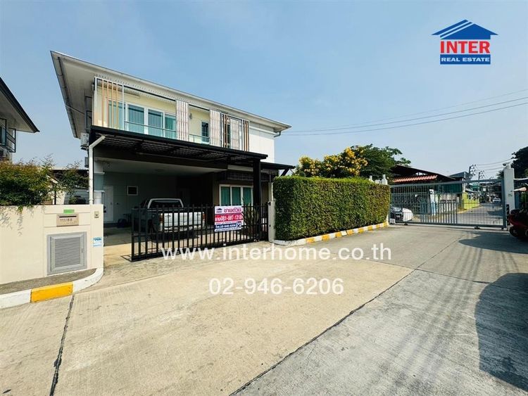 บ้านเดี่ยว 2 ชั้น 65.7 ตร.ว. หมู่บ้านเลอนีโอ สุขุมวิท-เอราวัณ ซอยมิตรไมตรี27 ถนนสุขุมวิท ถนนศรีนครินทร์ เมืองสมุทรปราการ สมุทรปราการ