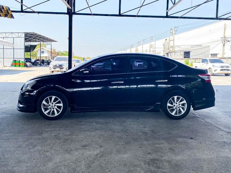 Nissan Sylphy 2012 1.6 V Sedan เบนซิน ไม่ติดแก๊ส เกียร์อัตโนมัติ ดำ รูปที่ 3