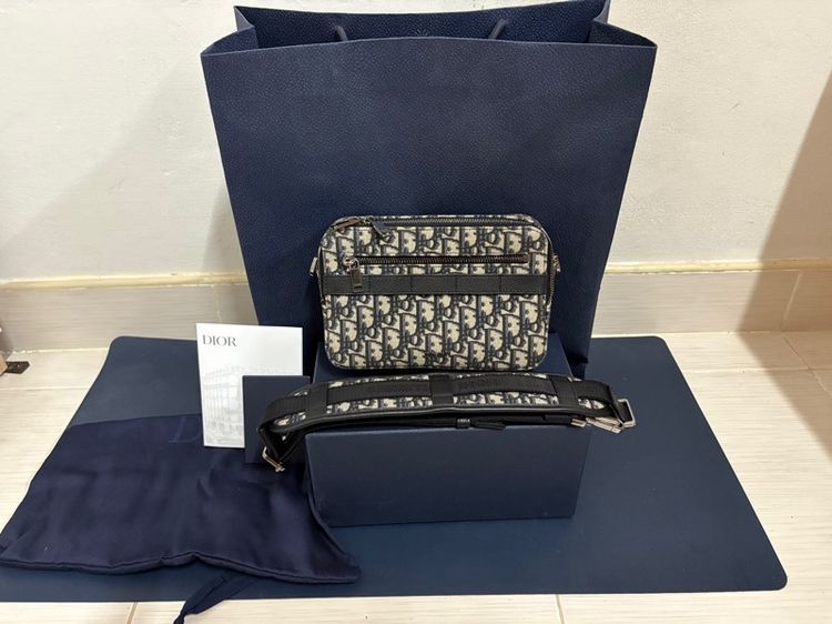 ขาย DIOR SAFARI POUCH OBLIQUE JACQUARD