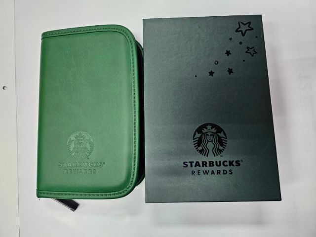 กระเป๋าใส่พาสปอร์ต starbucks passport holder 