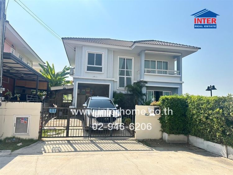 บ้านเดี่ยว 2 ชั้น 55.5 ตร.ว. หมู่บ้านดีไลท์ บางขุนเทียน-ชายทะเล ซอย15 ซอยเทียนทะเล32 ถนนพระราม 2 ถนนบางขุนเทียน-ชายทะเล เมืองสมุทรสาคร สมุทร