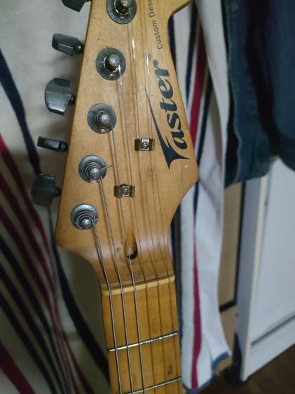 กีต้าร์ไฟฟ้า Faster สายพึ่งเปลี่ยนใหม่ ใช้งานได้ปกติ  รูปที่ 3