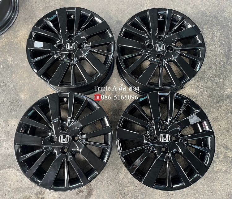 ✨ล้อแม็ก✨Honda City Hatchback ขอบ 16 สีดำ💖สวยกริ๊บ💖 รูปที่ 7