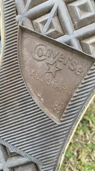 Converse หุ้มข้อสีเทา สภาพดี รูปที่ 7