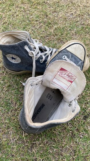 Converse หุ้มข้อสีเทา สภาพดี รูปที่ 5