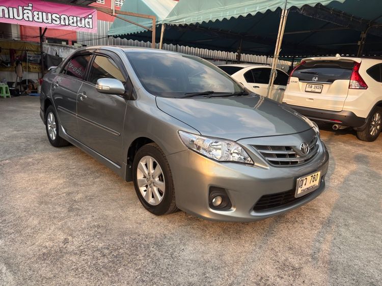 Toyota Altis 2011 1.6 E Sedan เบนซิน ไม่ติดแก๊ส เกียร์อัตโนมัติ เทา รูปที่ 3