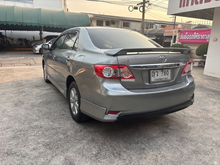 Toyota Altis 2011 1.6 E Sedan เบนซิน ไม่ติดแก๊ส เกียร์อัตโนมัติ เทา รูปที่ 4