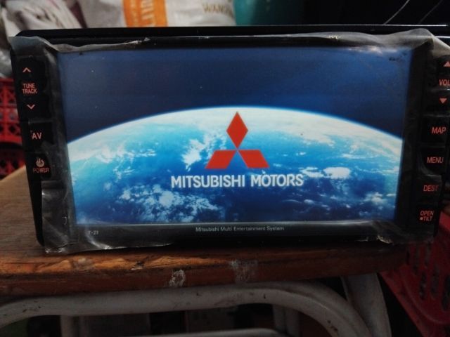 จอติดรถยนต์ วิทยุจอเดิมแท้ถอดมิตซูปาเจโร้