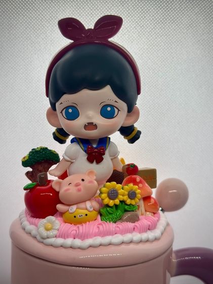 แก้วมัค แก้วน้ำเเก้วกาเเฟ เเก้วตั้งโชว์ งานเเฮนด์เมด ลาย limited edition ลาย Zoraa Dora Rayan รูปที่ 10