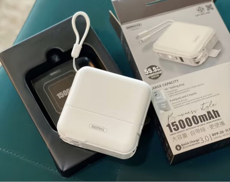 ของแท้ Remax Power Bank พาวเวอร์แบงค์ รุ่น RPP-20 15000mAh รูปที่ 8