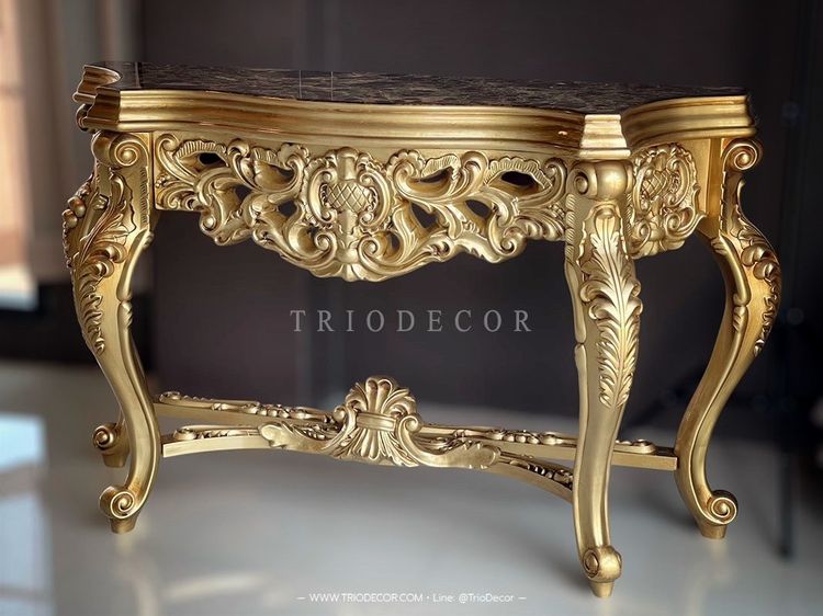NARCISSA CLASSIC LUXURY CONSOLE โต๊ะคอนโซลสไตล์หลุยส์ รุ่น นาร์ซิสซ่า รูปที่ 11