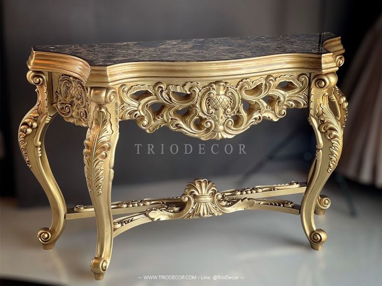 NARCISSA CLASSIC LUXURY CONSOLE โต๊ะคอนโซลสไตล์หลุยส์ รุ่น นาร์ซิสซ่า รูปที่ 12
