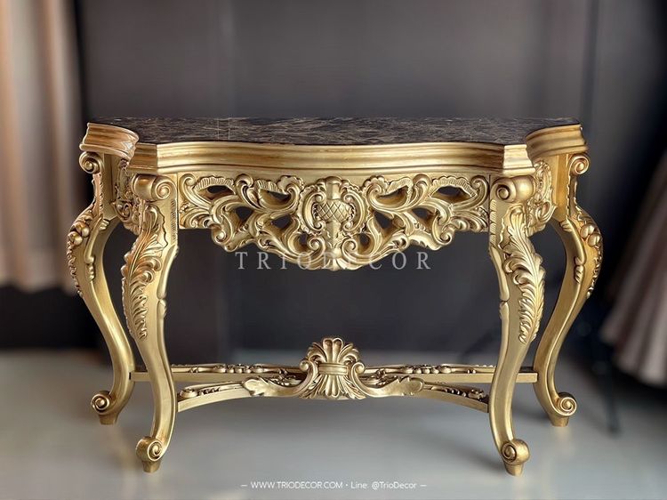 NARCISSA CLASSIC LUXURY CONSOLE โต๊ะคอนโซลสไตล์หลุยส์ รุ่น นาร์ซิสซ่า รูปที่ 10