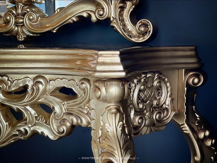 NARCISSA CLASSIC LUXURY CONSOLE โต๊ะคอนโซลสไตล์หลุยส์ รุ่น นาร์ซิสซ่า รูปที่ 6