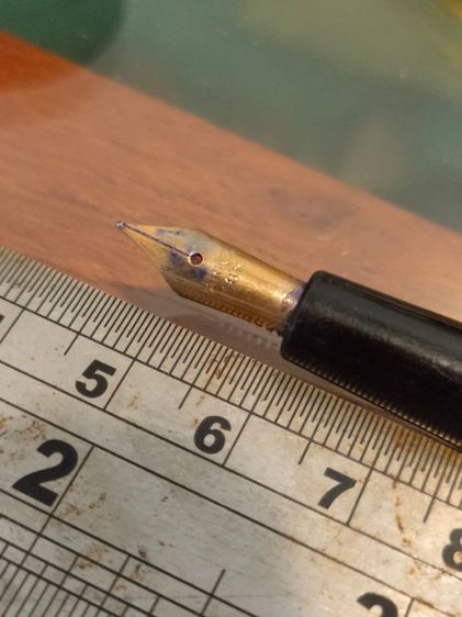 ปากกา Parker ปลอกทองชุบ หัวทอง 18K . รูปที่ 7