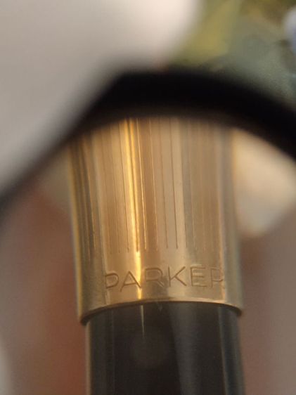ปากกา Parker ปลอกทองชุบ หัวทอง 18K . รูปที่ 10