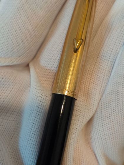 ปากกา Parker ปลอกทองชุบ หัวทอง 18K . รูปที่ 2