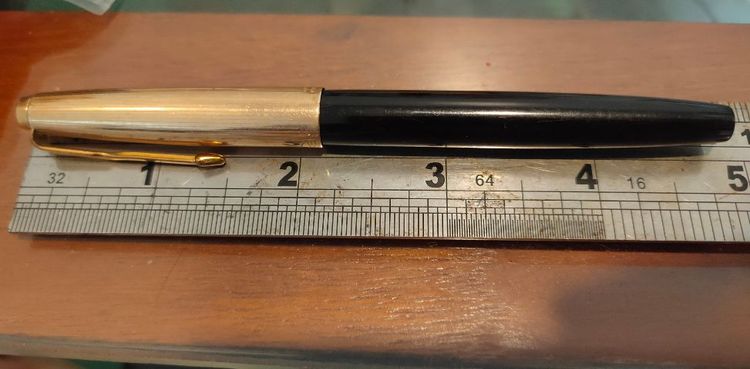 ปากกา Parker ปลอกทองชุบ หัวทอง 18K . รูปที่ 5