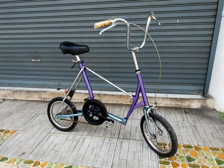 จักรยานพับ วันทัช บริดสโตน  one touch picnic a bridgestone มือสอง จากญี่ปุน รถสวย สภาพดี ค่อนข้างหายาก สภาพดี เดิมๆ ยางนอก14x1.75  รุ่นนี้เป รูปที่ 5