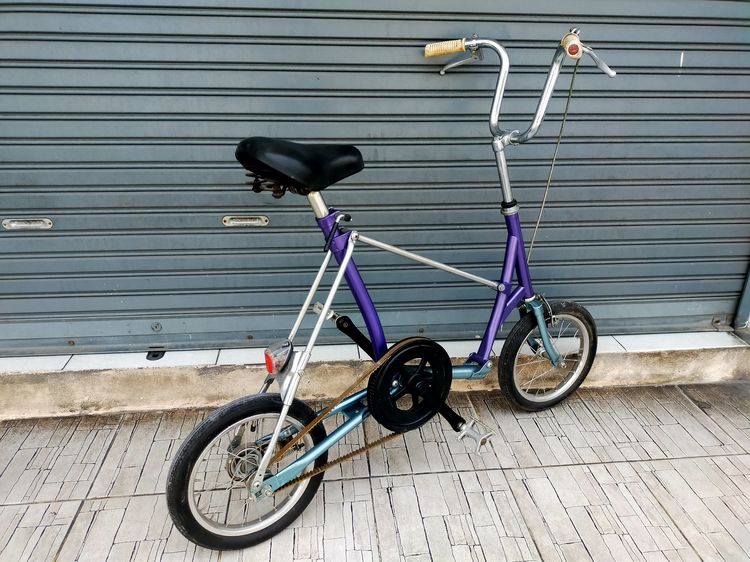 จักรยานพับ วันทัช บริดสโตน  one touch picnic a bridgestone มือสอง จากญี่ปุน รถสวย สภาพดี ค่อนข้างหายาก สภาพดี เดิมๆ ยางนอก14x1.75  รุ่นนี้เป รูปที่ 6