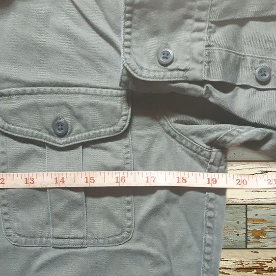 เสื้อเชิ้ต UNIQLO แขนยาว รูปที่ 4