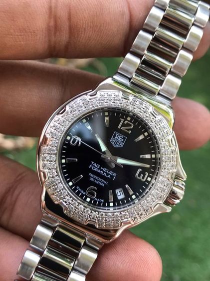 Tag Heuer F1 Quartz Diamond 120 Black Dail (Boy Size)🇨🇭🇨🇭
 รูปที่ 7