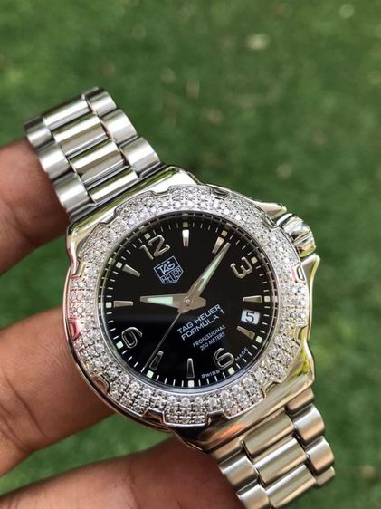 Tag Heuer F1 Quartz Diamond 120 Black Dail (Boy Size)🇨🇭🇨🇭
 รูปที่ 5