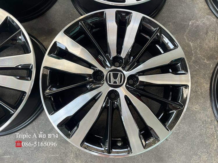 ✨ล้อแม็ก✨Honda Jazz GK ตัวท็อป ขอบ 16 ดำหน้าเงา💖สวยกริ๊บ💖 รูปที่ 3