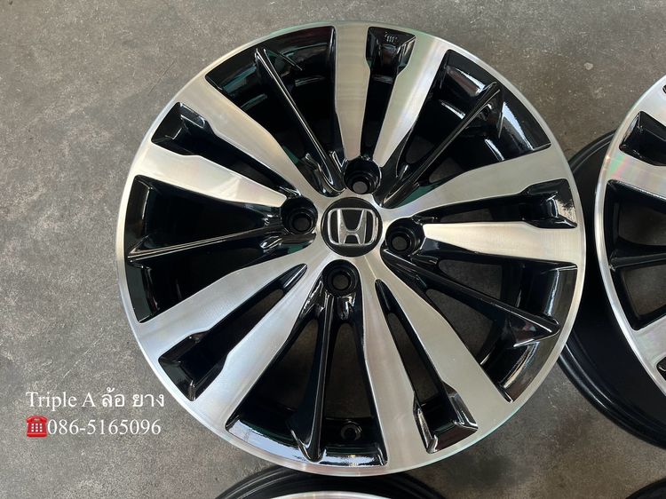 ✨ล้อแม็ก✨Honda Jazz GK ตัวท็อป ขอบ 16 ดำหน้าเงา💖สวยกริ๊บ💖 รูปที่ 4