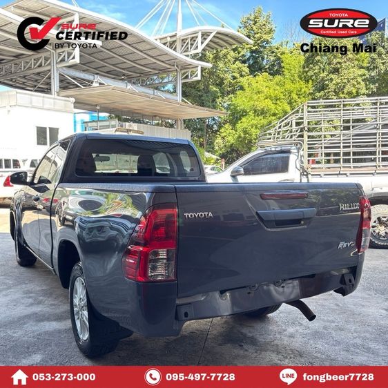 Toyota Hilux Revo 2024 Smart Cab 2.4 Entry Z Edition Pickup ดีเซล ไม่ติดแก๊ส เกียร์อัตโนมัติ เทา รูปที่ 4