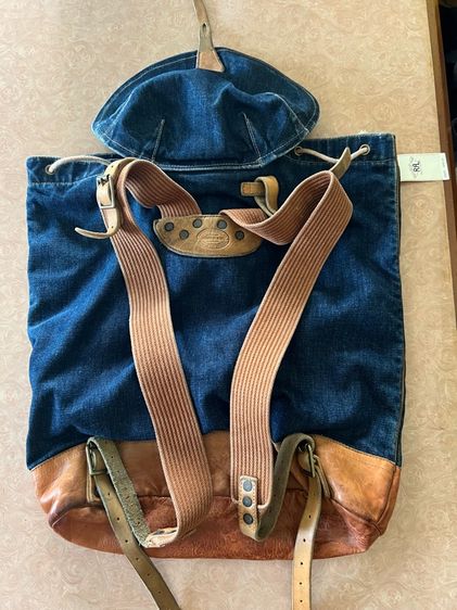 RRL Blue Canyon Denim Backpack รูปที่ 8